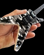 Buy Axe Heaven Dimebag Darrell Pantera Dean Dime O Flage Black & White ML Mini Guitar Replica Collectibl