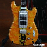 Buy Axe Heaven Jerry Garcia Wolf Tribute Mini Guitar Replica Collectible Officially Licensed JG-403