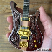 Buy Axe Heaven Signature Carved Mini Bass Guitar Replica Collectible LK-385