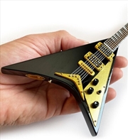 Buy Axe Heaven Black Concorde V Mini Guitar Replica Collectible RR-085