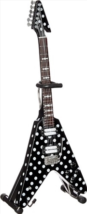 Buy Axe Heaven Harpoon Polka Dot V Mini Guitar Replica Collectible RR-108