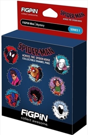 Buy FiGPiN - Mystery Mini Pin - Spider-Man Across the Spider-Verse - Series 1 -  1 Pin