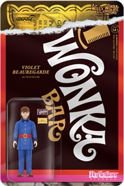 Buy Super7 - Willy Wonka & the Chocolate Factory - Violet Beauregarde Reaction Figure Wv1