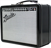 Buy Pluginz - Fender Amp Tin Lunch/Stash Box Black with Silver Grill