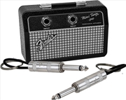 Buy Pluginz - Fender Jack Rack Mini - Includes 2 Guitar Plug Keychains Black/Silver