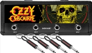 Buy Pluginz - Ozzy Osbourne Batshit Logo Jack Rack - Includes 4 Ozzy Guitar Plug Keychains