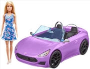 Buy Mattel - Barbie Doll and Convertible, Blonde