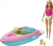 Buy Mattel - Barbie Doll and Boat Playset