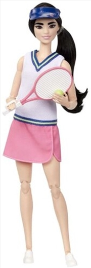 Buy Mattel - Barbie Careers Made to Move Tennis Player Doll with Racket and Ball
