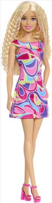 Buy Mattel - Barbie Fashionista, Blonde Wavy Hair, Totally Hair-Inspired Dress & Accessories