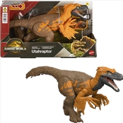 Buy Mattel - Jurassic World: Rebirth Wild Roar Utahraptor