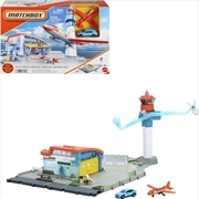 Buy Mattel - Matchbox Airport Takeoff Adventure Playset
