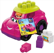 Buy MEGA BLOKS - 'Lil Vehicles Catie Convertible, 6 Piece Toddler Buiding Toy Set