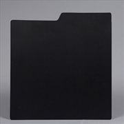 Buy Bags Unlimited DLPP50K 12 Inch LP Divider Cards .05 Inch Plastic - 5 Pack (Black)