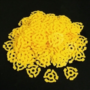 Buy Bags Unlimited ARI4510 7 Inch 45 RPM Record Inserts 100 Pack (Yellow)