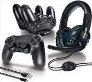 Buy DreamGear DGPS4-6436 PS4 Advanced Game Accessory Kit (Black).