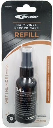 Buy Discwasher RD20472 D4+ Vinyl Record Cleaning Solution Refill .50 ML
