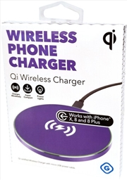 Buy 3P QI WIRELESS CHARGER PURPLE