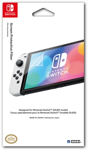 Buy HORI Screen Protector: Protective Filter for OLED Model Nintendo Switch - Officially Licensed by Nin
