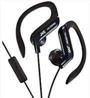 Buy JVC Ha-Ebr80-B Sport Clip Earphones With Microphone (Black)