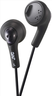 Buy JVC HA-F160-B-K Gumy Earbud Headphones (Olive Black)