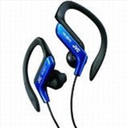 Buy JVC Haeb75A Sport Ear Clip Earphones Adjustable Splash Proof (Blue)
