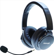Buy Maxell 199685 ANC-BT32 Active Noise Cancellation Bluetooth Headphone w/Boom MIC (Black)