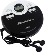 Buy Studebaker SB3703BW Joggable Personal CD Player - FM - Bass Boost (White/Black))