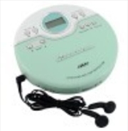 Buy Studebaker SB3703MW Joggable Personal CD Player (Mint Green/White)