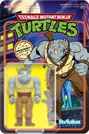 Buy Super7 - Teenage Mutant Ninja Turtles - ReAction Wv8 - Rocksteady (Cartoon)