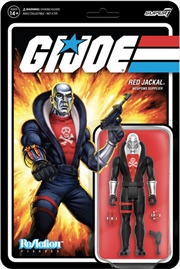 Buy Super7 - G.I. Joe - ReAction Figures Wv8 - Red Jackal (Vac Metal)