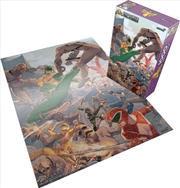 Buy Super7 - Mighty Morphin Power Rangers - Rangers Grouped Foil Puzzle