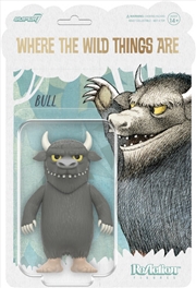 Buy Super7 - Where The Wild Things Are - ReAction Figures Wv1 - Bull (Monster)