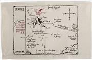 Buy WETA Workshop - The Hobbit - Thorin's Map (Tea Towel)