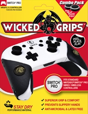 Buy Wicked-Grips High Performance Controller Grips for Nintendo Switch Pro and Thumb Grips Combo