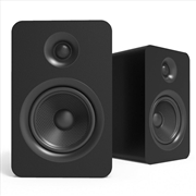 Buy Kanto YU Passive 5.25" Speakers with 1" Silk Dome Tweeter and 5.25" Kevlar Woofer - Black, Pair