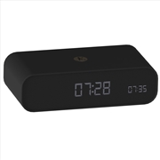 Buy Kreafunk Wakie Alarm Clock Qi Charger + Bluetooth - Black