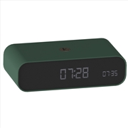 Buy Kreafunk Wakie Alarm Clock Qi Charger + Bluetooth - Nordic Green