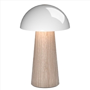 Buy Kreafunk Bello Lamp, Portable And Rechargeable - Light Wood