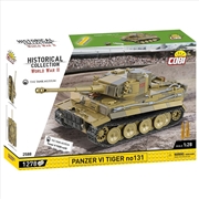 Buy World War 2 - Panzer VI Tiger No 131 Construction Set (1278 Pieces)