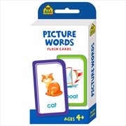 Buy School Zone Picture Words Flash Card