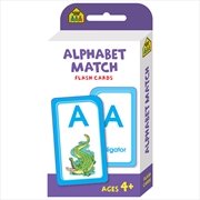 Buy School Zone Alphabet Match Flash Cards