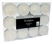 Buy Tealight 12Pk Unscented Cream