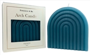 Buy Candle Arch 15 cm Teal