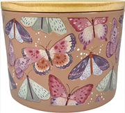 Buy Candle 400G Cut Wick Butterflies Red Berries