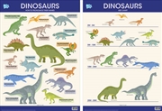 Buy Educational Poster Double Sided Dino