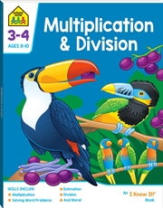 Buy School Zone I Know It Multiplication & Division
