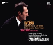 Buy Dvorak: Symphonies 7-9 / Cello Concerto/Saint-Saens: Cello Concerto