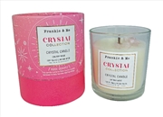 Buy Candle 200G Cherry Rose Wood Wick Crystalal Collection