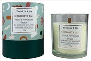 Buy Candle 200G Wood Wick Tube Peony & Peppercorn